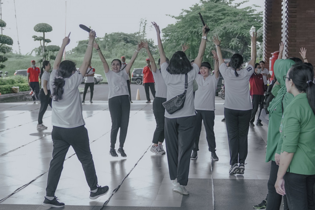 Peringati HUT DWP Ke-23, DWP Badung Gelar Lomba Antar Organisasi Kewanitaan